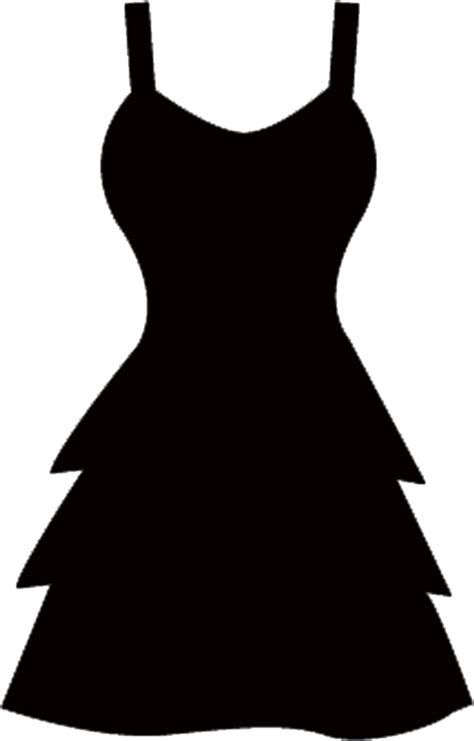 Black Dress Clip Art