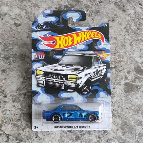 Hot Wheels Urban Camouflage Series Nissan Skyline H T Gt X Blue