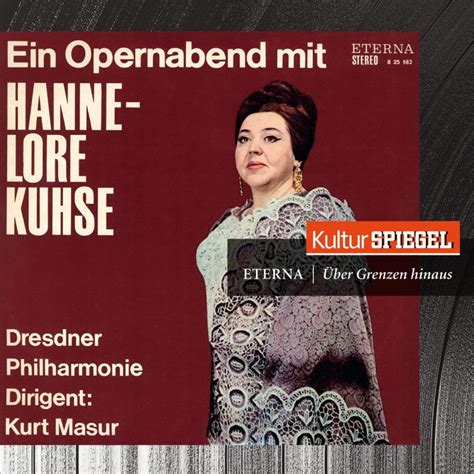 Richard Wagner Feat Hannelore Kuhse Dresdner Philharmonie Kurt