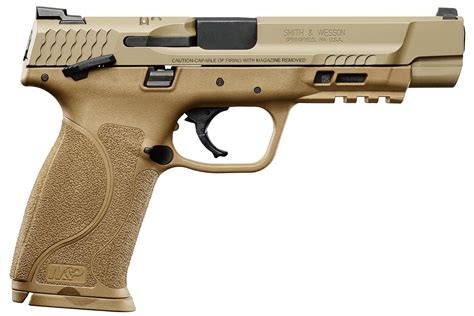 Smith Wesson M P9 M2 0 9mm FDE Centerfire Pistol With 5 Inch Barrel