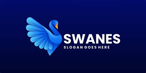 Swan Gradient Logo Style Vol4 271204 Templatemonster