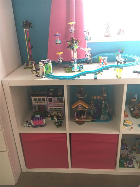 Ikea Kallax Shelving Unit Used To Store Lego Friends The Roller