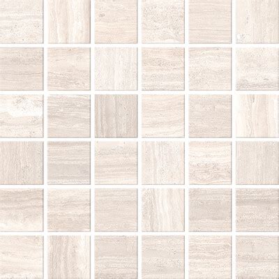 Lasa Aurora Polished Marble Look Porcelain Mosaic 12x12x3 8