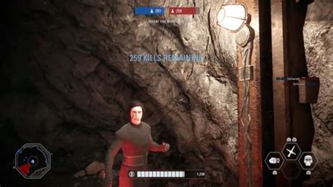 STAR WARS Battlefront II Kylo Ren Scarred In Team Battle On Crait YouTube