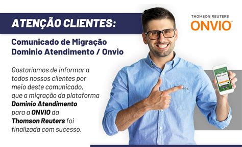 ATENÇÃO CLIENTES MIGRAÇÃO DOMÍNIO ATENDIMENTO ONVIO Plumas