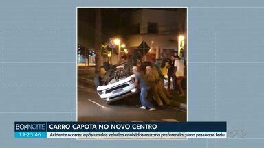 Assistir Boa Noite Paraná Maringá Carro capota em acidente online