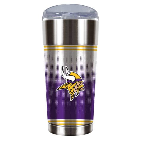 Officially Licensed NFL Minnesota Vikings 24 Oz Eagle Tumbler