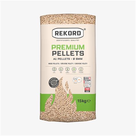 Premium Holzpellets Rekord Kg Auf Palette Kaufen