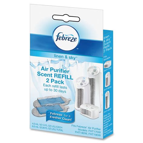 Febreze Air Purifier Linen Scent Refill, 2 Pack, FRF102L - Walmart.com