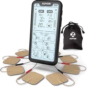 Amazon AUVON Dual Channel TENS Unit Muscle Stimulator 24 Modes