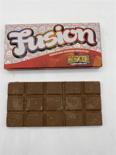 Fusion Psilocybin Mushroom Chocolate Bar Next Day Bud