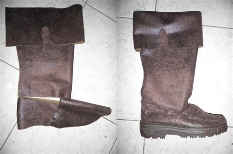 Disneys Flynn Rider Boots Progress By Yunekris On Deviantart