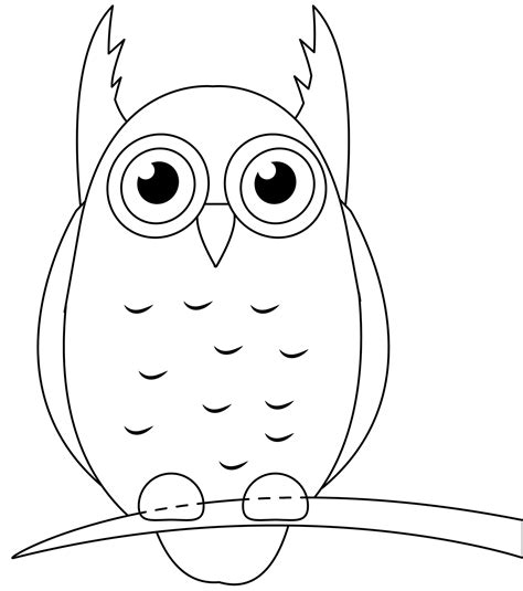 Printable Owl Pattern