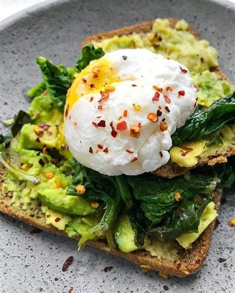 Poached Egg On Avocado Toast Olive The Best