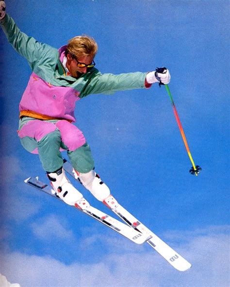 80s Ski Fashion – NeonTalk | Ski bums, Retro ski, Skiing