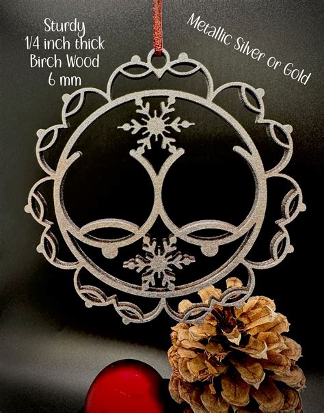 Boob Flake Ornament Tit Titties Boobies Etsy