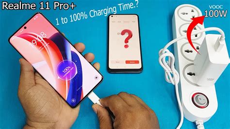 Realme Pro G Charging Time To With Supervooc W Charger