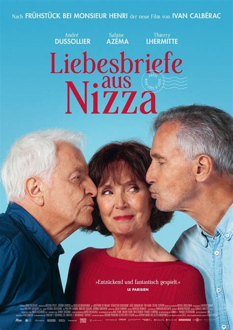 Kinoprogramm für Liebesbriefe aus Nizza in Recklinghausen FILMSTARTS de