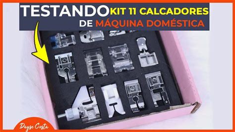 TESTANDO KIT DE 11 CALCADORES DA CHINA MÁQUINA DOMÉSTICA Dayse