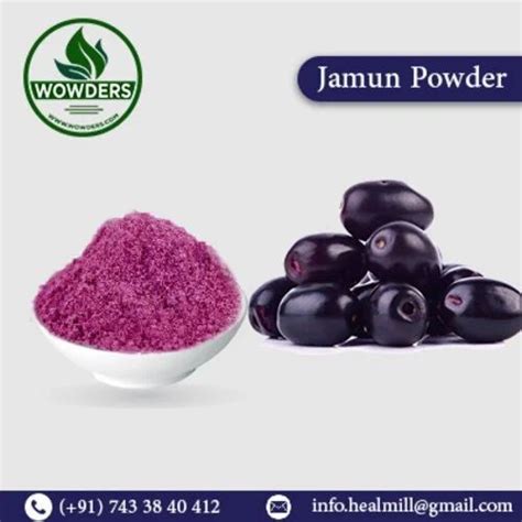 WOWDERS Jamun Powder At 100 Kg In Ahmedabad ID 2849736789697