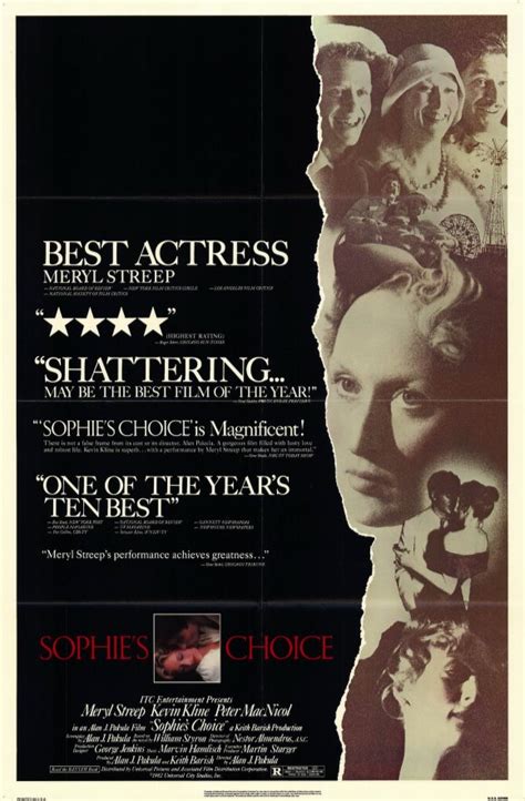 Sophie's Choice Movie Posters From Movie Poster Shop