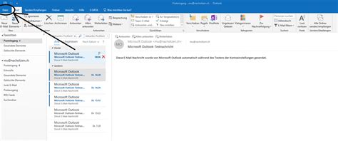 E Mail unter Microsoft Outlook für Office 365 classic und Office Home