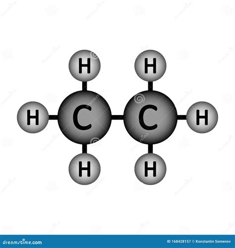 Ethane Molecular Structure