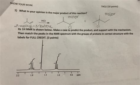 Solved Its 1h Nmr Is Shown Below Make A Case To Predict The