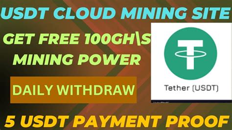 New Free Usdt Cloud Mining Website New Free Cloud Mining Website