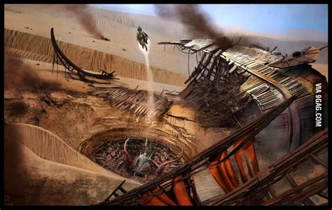 Boba Fett escaping the sarlacc pit - 9GAG