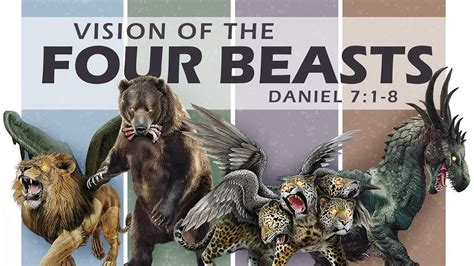 Vision Of The Four Beasts Daniel 71 8 Youtube