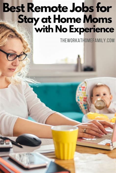 Best Jobs For Stay At Home Moms With No Experience The Work At Home