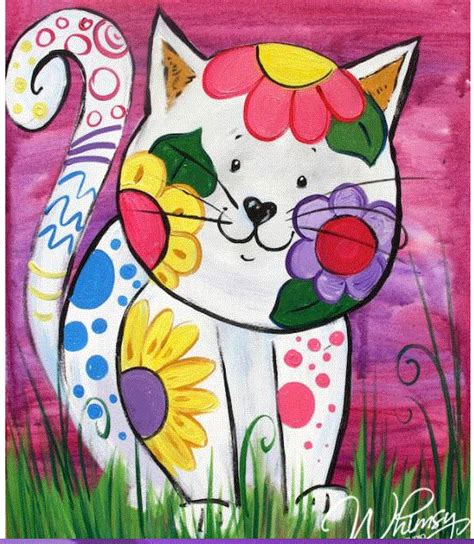 Rock Painting Designs Rock Painting Art Cat Painting Art Drawings