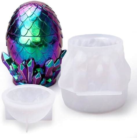 Amazon Pieces Egg Resin Mold Egg Shaped Resin Mold Large Eggs