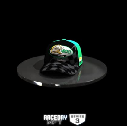 Atlanta Motor Speedway Quaker State Hat Nft Bundle Flowverse Nft Drop