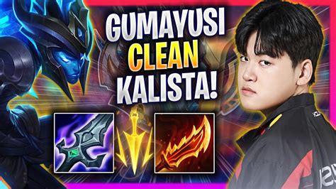 Gumayusi Is Super Clean With Kalista T Gumayusi Plays Kalista Adc