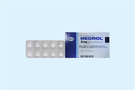 Thuốc Medrol 16mg Công Dụng Cách Dùng Giá Bán