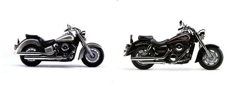 Motorrad Vergleich Yamaha Xvs Drag Star Classic Vs Kawasaki