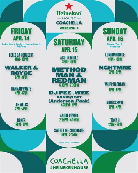 Coachella Set Times Festival Map And Essential Info Edm Identity