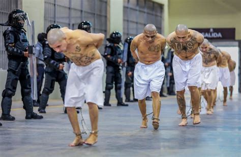 Thousands Of Gang Members Moved To New Mega Prison In El Salvador