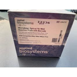 Thermo Applied Biosystems 96 Well Optical Reaction Plates 4306737 20