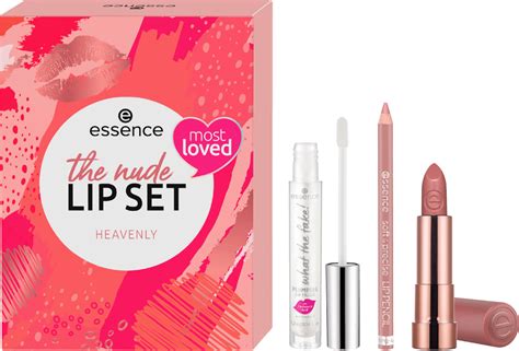 Essence Geschenkset The Nude Lip Heavenly Tlg St Dauerhaft G Nstig