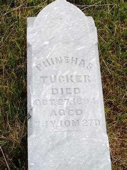 Phinehas Tucker 1819 1894 Memorial Find A Grave