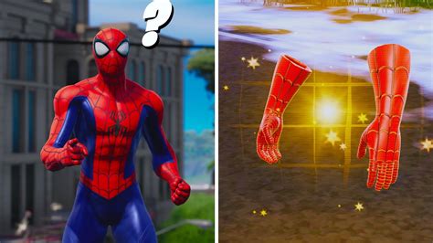 Fortnite Chapter Spider Man S Web Shooters Mythic Weapon Location