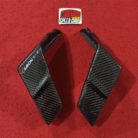 Jual Side Winglet Carbon Kevlar Kabon Model Bmw Kawasaki Zx R Zx R