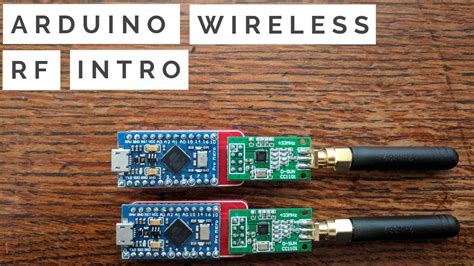 Arduino Wireless RF Transceiver Module Intro YouTube