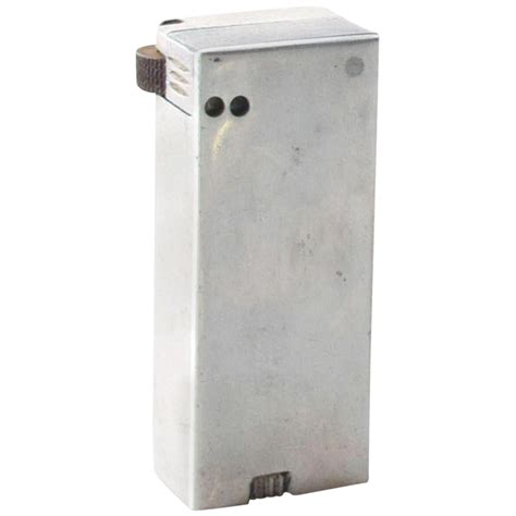 1940s Art Deco Vintage Cigarette Lighter Aluminum Block Lift Arm For