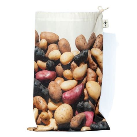 Sac Vrac Pommes De Terre R Utilisable Maron Bouillie