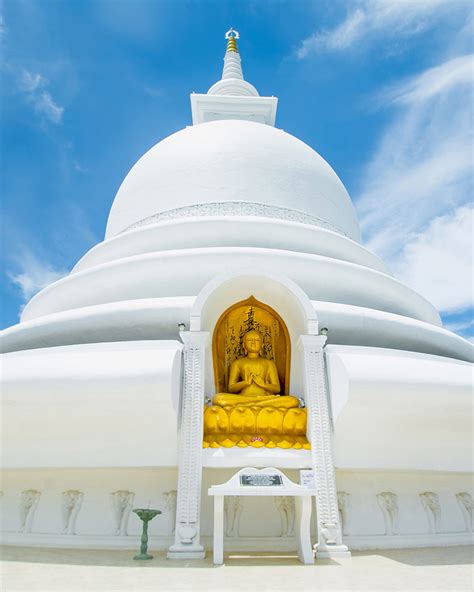 Japanese Peace Pagoda Attractions In Galle Love Sri Lanka