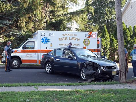 Fair Lawn Crash Sends One To Valley Hospital